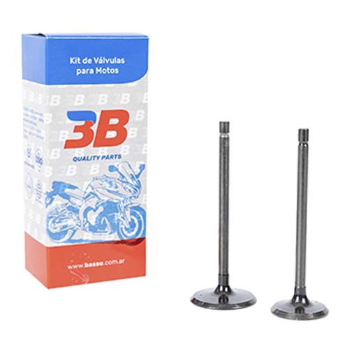 VALVULAS HONDA BIZ 125CC (JGO) 3B (VK-4066)
