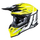 CASCO JUST1 J39 POSEIDON FLUOR YELLOW/BLACK/WHITE L