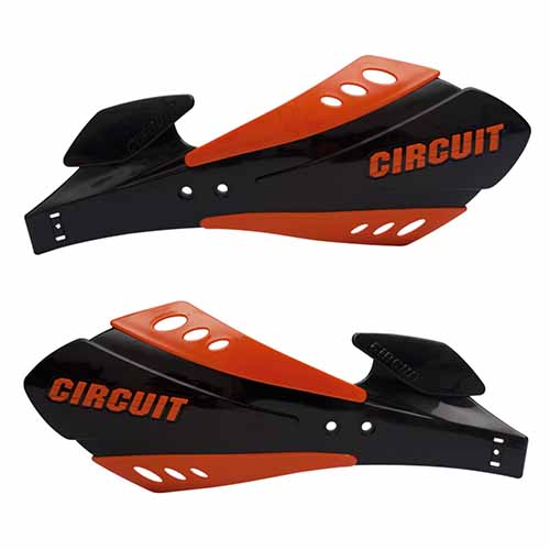 PROTECTOR DE MANO SX BICOMP NEGRO/NARANJA (JGO) CIRCUIT PM033-219