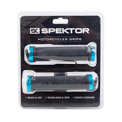 PUÑO STARK ATV/ BICI NEGRO/AZUL SPEKTOR (SPK053PU)