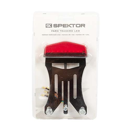 FARO TRASERO HONDA TORNADO/ XR 150L C/SOPORTE LED SMD SPEKTOR (SPK220)