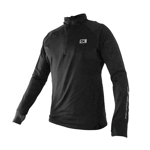 REMERA SEGUNDA PIEL NEGRA TALLE S SPEKTOR (SPK260S)