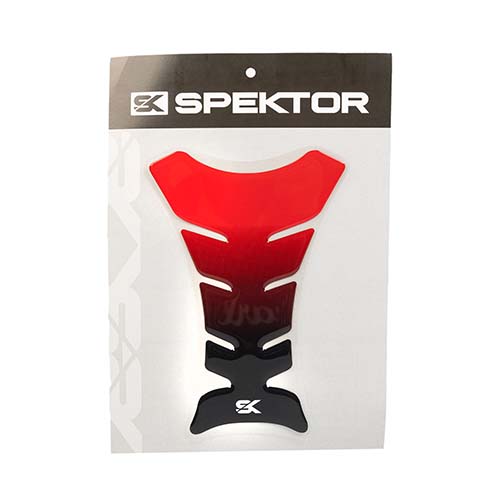 PROTECTOR TANQUE RESINADO GRANDE SK ROJO/NEGRO SPEKTOR (SPK301)