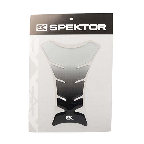 PROTECTOR TANQUE RESINADO GRANDE SK PLATA/NEGRO SPEKTOR (SPK309)
