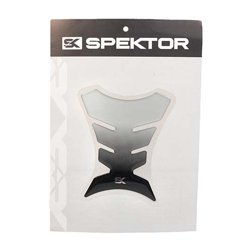 PROTECTOR TANQUE RESINADO CHICO SK PLATA/NEGRO SPEKTOR (SPK328)