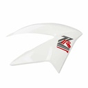 CACHA LATERAL TANQUE ZANELLA ZR150/200/250 BLANCO LADO DERECHO MTC