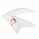 CACHA LATERAL TANQUE ZANELLA ZR150/200/250 BLANCO LADO IZQUIERDO  MTC