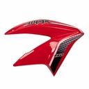 CACHA LATERAL TANQUE CORVEN TRIAX R3 150 200 250 ROJO LADO DERECHO MTC