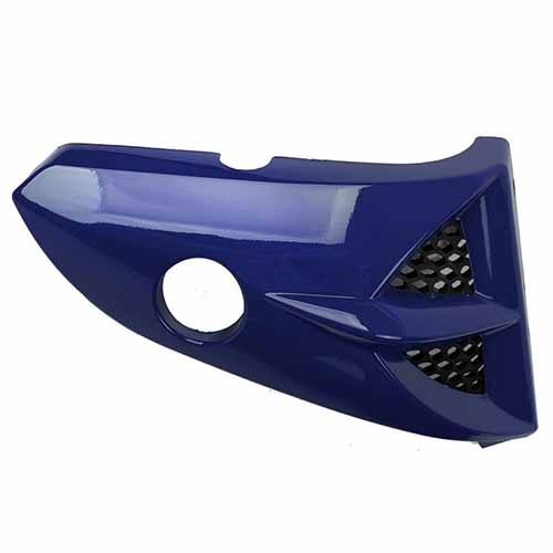 CACHA TOMA DE AIRE YAMAHA YBR 125 AZUL LADO IZQUIERDO MTC