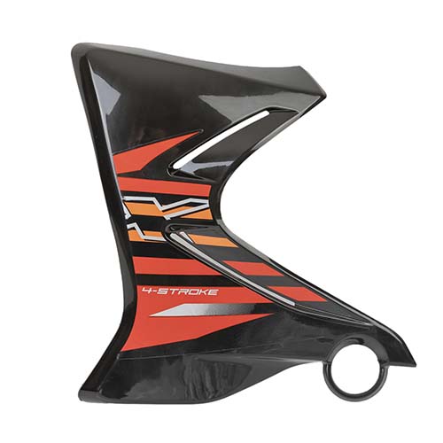 CACHA TANQUE YAMAHA XTZ 125 NEGRO LADO IZQUIERDO MTC