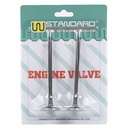 VALVULAS MOTOMEL MEGUELLI 250 AD 28X100 ES 24X100 (JGO) STD