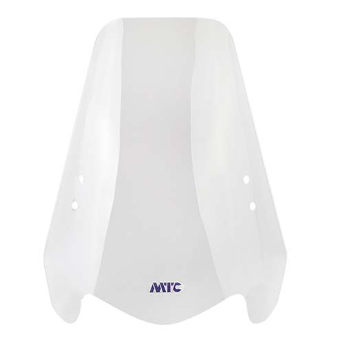 PARABRISA UNIVERSAL ENDURO ADVENTURE (CRISTAL) CON SOPORTES 3MM MTC (NAC)