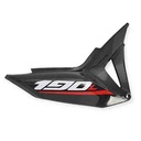 CACHA LATERAL HONDA XR190L NEGRA LADO DERECHO MTC