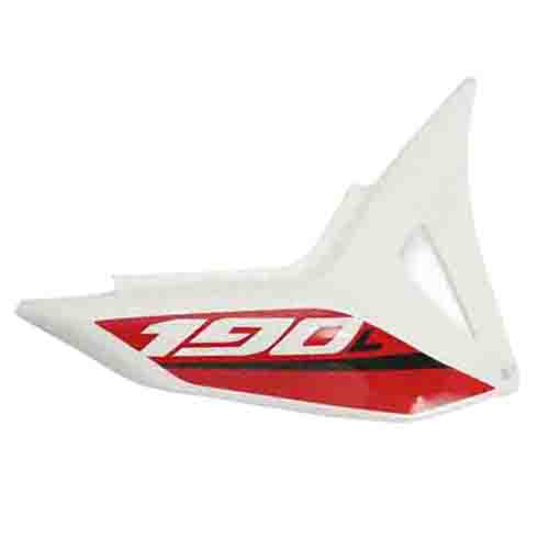 CACHA LATERAL HONDA XR190L BLANCA LADO DERECHO MTC