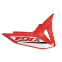 CACHA LATERAL HONDA XR190L ROJA LADO DERECHO  MTC