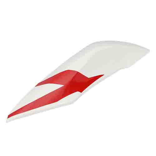 CACHA TANQUE SUPERIOR HONDA XR190L BLANCA LADO IZQUIERDO MTC