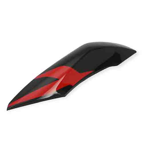 CACHA TANQUE SUPERIOR HONDA XR190L NEGRA LADO IZQUIERDO MTC