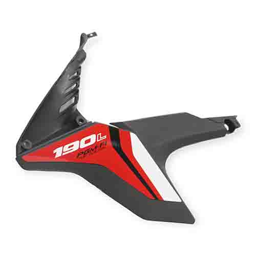 CACHA TANQUE HONDA XR190L BLANCA LADO IZQUIERDO MTC