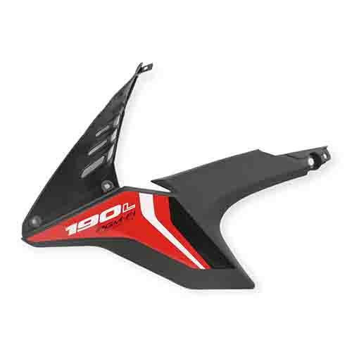 CACHA TANQUE HONDA XR190L NEGRA LADO IZQUIERDO MTC