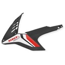 CACHA TANQUE HONDA XR190L ROJA LADO IZQUIERDO MTC