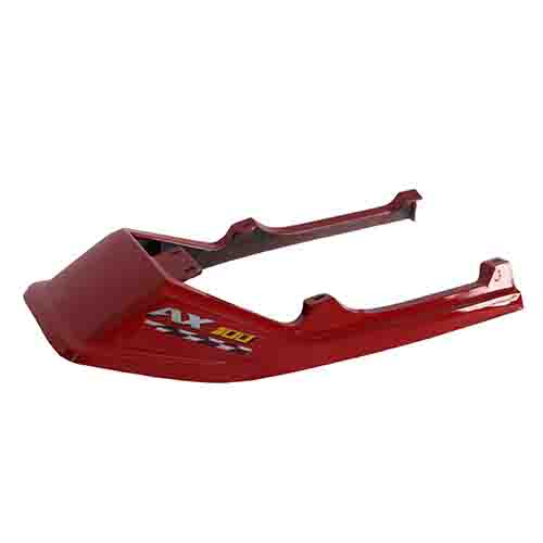 CACHA BAJO ASIENTO TRASERO SUZUKI AX100 ROJO (COLIN) MTC