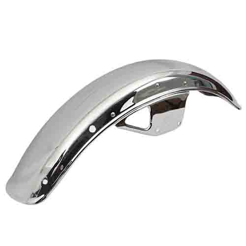 GUARDABARRO DEL. SUZUKI GN 125 CROMADO MTC