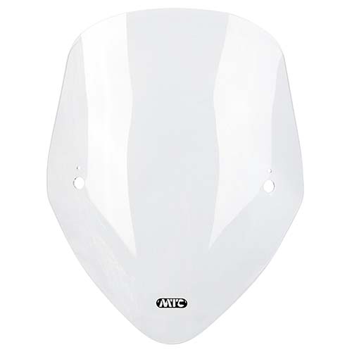 PARABRISA UNIVERSAL DRIFT EVO (CRISTAL) CON SOPORTES NYLON 3MM MTC (NAC)