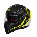 CASCO H128 STRADA LINESTYLE FLUO YELLOW/BLACK L ORIGINE