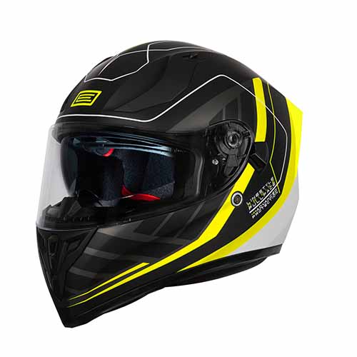 CASCO H128 STRADA LINESTYLE FLUO YELLOW/BLACK M ORIGINE