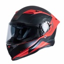 CASCO H153 FORCE TECHNO MATT BLACK/RED L ORIGINE