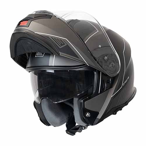 CASCO H272 LOGIC LINEAR MATT BLACK/TITANIUM L ORIGINE