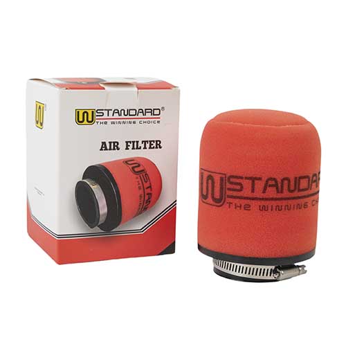 FILTRO DE AIRE COMPETICIÓN CON RESORTE 55X100 mm STD