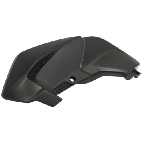 CACHA LATERAL TANQUE BAJAJ DOMINAR 250 / 400 GRIS LADO IZQUIERDO MTC