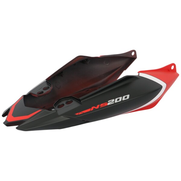 CACHA BAJO ASIENTO COMPLETA BAJAJ ROUSER NS200 (2024) ROJO MTC