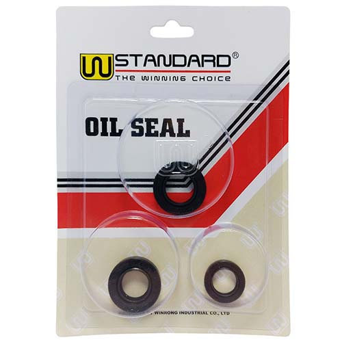 KIT DE RETENES HONDA CBF125 TWISTER TC16X28X7 / TC17X29X5 / TC14X22X5 (3PCS/SET) STD