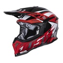 CASCO JUST1 J39 REVO RED WHITE BLACK GLOSS S