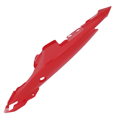 CACHA BAJO ASIENTO SUZUKI GIXXER 150 (2019-2025) ROJO LADO IZQUIERDO MTC