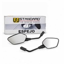 ESPEJO HONDA NEW TITAN 150 / GLH150 GAUCHA C/CERTIFICACION EMARK WSTD01 (JGO) STD