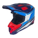 CASCO JUST1 J40 SPEED RED/WHITE/BLUE GLOSS XL