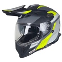 CASCO JUST1 J34 PRO GLOBE FLUO YELLOW/BLACK MATT XL