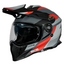 CASCO JUST1 J34 PRO GLOBE FLUO RED/BLACK MATT L