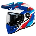 CASCO JUST1 J34 PRO GLOBE BLUE/RED/WHITE GLOSS XL