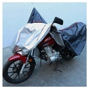 CUBRE MOTO SILVER NEGRO TALLE M DINAMIC