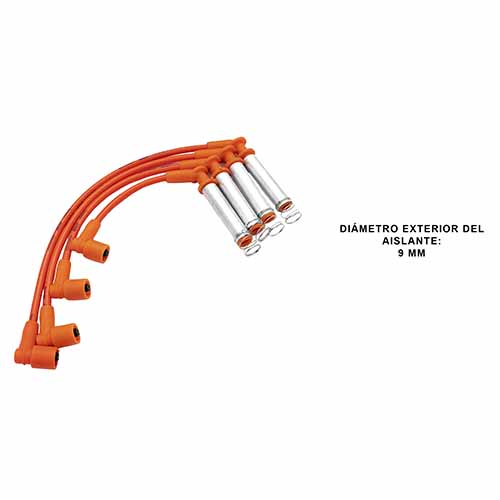 CABLE BUJIA LINEA COMPETICION CHEVROLET-GM CORSA 1.6/ MERIVA/ OPEL ASTRA 8V. FERRAZZI (02-00296)