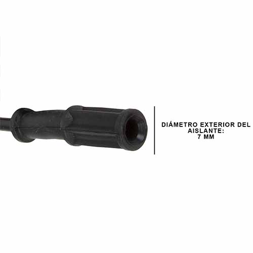 CABLE BUJIA LINEA SUPERIOR FIAT 500 CULT/ GRAND SIENA / PALIO 1.4 8V FERRAZZI (05-01767)