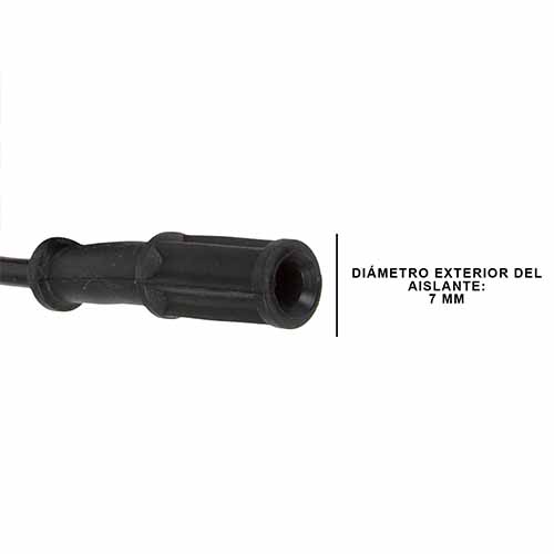 CABLE BUJIA LINEA SUPERIOR FIAT PALIO/SIENA/UNO/FIORINO 8V 1.4 1bob FERRAZZI (05-01766)
