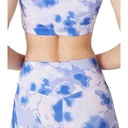 CALZA MINI SHORT MUJER SUBLIMADA INFINITY TALLE S YAKKA (3006)