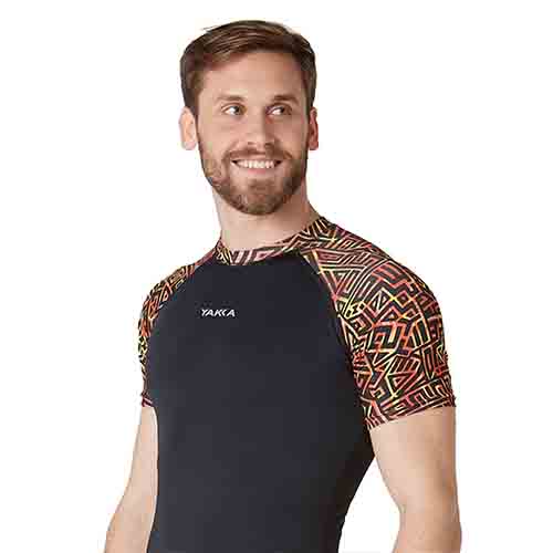 REMERA FILTRO UV ADULTO HIIWE M/CORTA TALLE S YAKKA (4023)