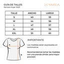 REMERA CLASSIC NEGRA TALLE L YAKKA (4027)