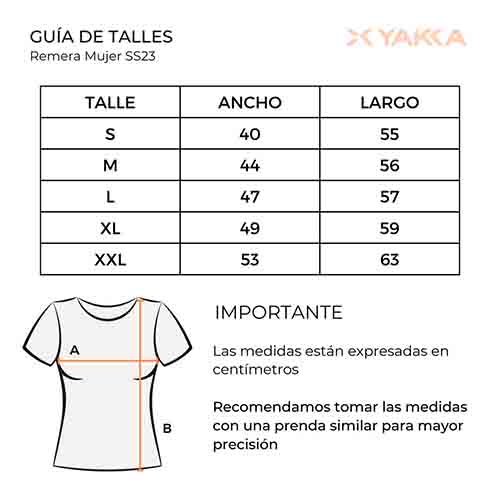 REMERA CLASSIC NEGRA TALLE M YAKKA (4027)